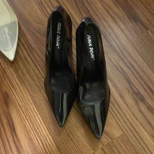 Black mules shoes public desire